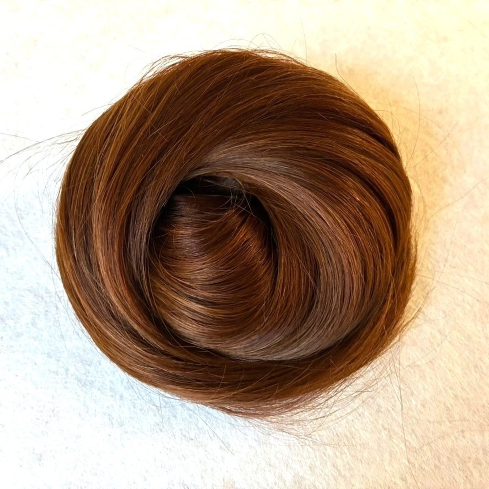 BELLAMI Silk Seam 22" Bonzed Amber #560 4 Wefts 200g clip-in hair NWOT